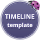 Timeline Template - ThemeForest Item for Sale