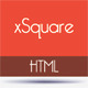 xSquare - Responsive &amp; Clean Template HTML5/CSS3 - ThemeForest Item for Sale