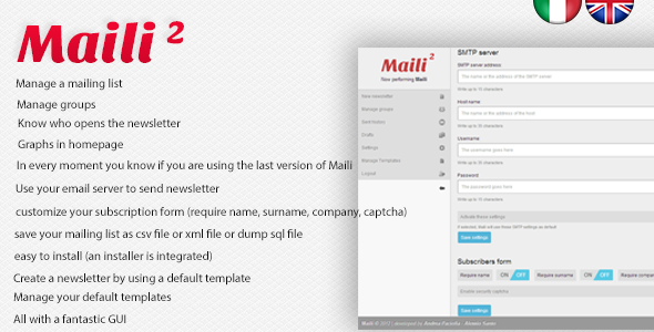 Maili 2 - Newsletter System 