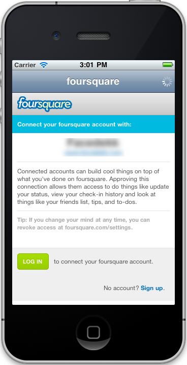 Foursquare oAuth - CodeCanyon Item for Sale