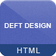 Deft Design - Light And Dark Responsive Template - ThemeForest Item for Sale