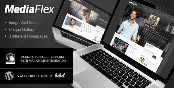 MediaFlex - Unique Wordpress Agency Theme - Blog / Magazine WordPress