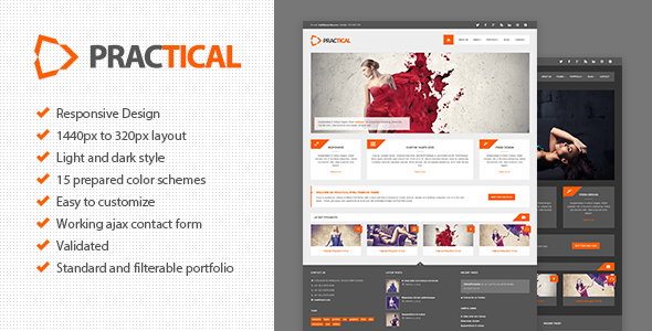 Practical - HTML Responsive Theme - Photography Creative