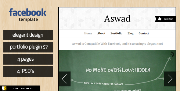 Aswad | Facebook Template - Business Corporate