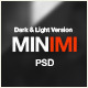 Minimi - Likable single page design - ThemeForest Item for Sale