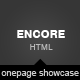 Encore Onepage Product Showcase with Parallax - ThemeForest Item for Sale