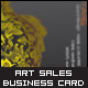 Art Sales Business Card - GraphicRiver Item for Sale