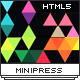 MiniPress - Responsive One Page Template - ThemeForest Item for Sale