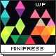 MiniPress - Responsive WordPress One Page Theme - ThemeForest Item for Sale