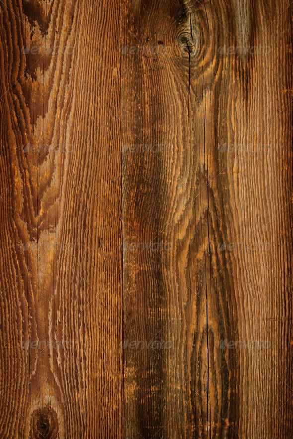 Brown rustic wood grain texture as background