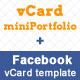 vCard/miniPortfolio with Facebook Template - ThemeForest Item for Sale