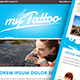 Tattoo Email Template - ThemeForest Item for Sale