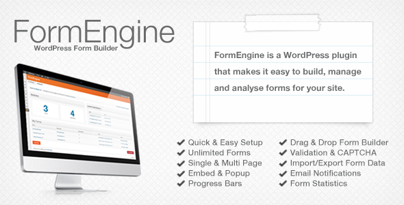 FormEngine - WordPress Contact Form Wizard - CodeCanyon Item for Sale