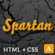 Spartan - Responsive Multi-Purpose Web Template - ThemeForest Item for Sale