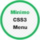 Minimo - CSS3 Menu - CodeCanyon Item for Sale