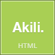 Akili - Landing page for Hosting company - ThemeForest Item for Sale