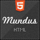 Mundus - Business and Portfolio HTML Template - ThemeForest Item for Sale