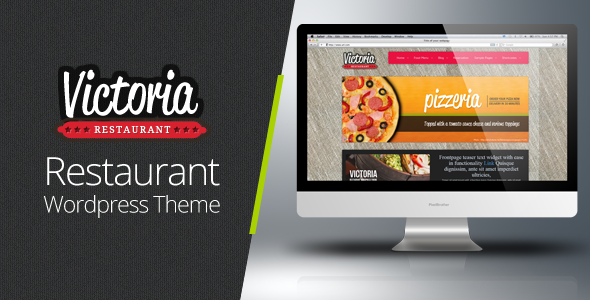Victoria Premium Restaurant Wordpress Theme - Restaurants & Cafes Entertainment