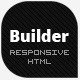 BUILDER - Responsive HTML Template - ThemeForest Item for Sale