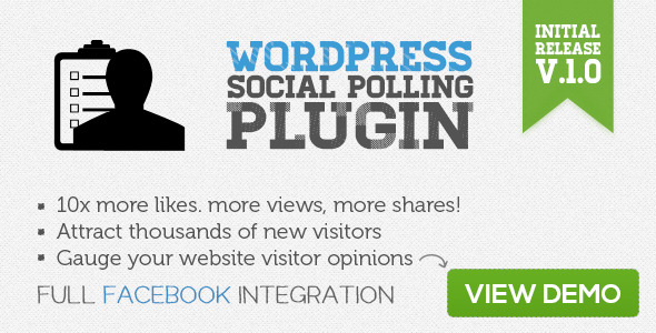 WordPress Social Polling Plugin image