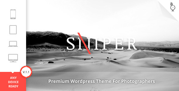 Sniper - Premium Photography Theme - Photography Creative