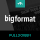 BigFormat - Responsive Fullscreen Wordpress Theme - ThemeForest Item for Sale
