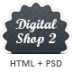 Digital Shop 2 - HTML Template - ThemeForest Item for Sale