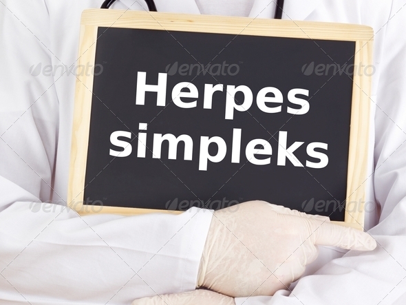 Blackboard : Herpes simplex : Turkish language