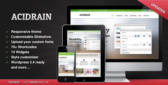 AcidRain - Corporate WordPress