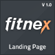 Fitnex - Responsive HTML Landing Page - ThemeForest Item for Sale