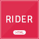 Rider - Multipurpose Responsive HTML Template - ThemeForest Item for Sale