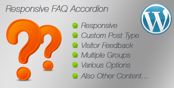 Responsive FAQ Accordion - CodeCanyon Item for Sale