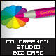 ColorPencil Studio Business Card - GraphicRiver Item for Sale