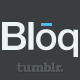 Bloq - A Blocky Portfolio Theme for Tumblr - ThemeForest Item for Sale