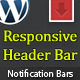 Wp Header Bar - WordPress Notification Bar - CodeCanyon Item for Sale