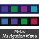 Metro Navigation Menu - CodeCanyon Item for Sale