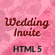 Wedding Event Invite HTML5 - ThemeForest Item for Sale