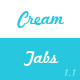 Cream Tabs | jQuery Plugin - CodeCanyon Item for Sale