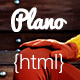 Plano - Flat Design Responsive HTML5 Template - ThemeForest Item for Sale