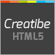 CreatiBe - Responsive HTML Template - ThemeForest Item for Sale