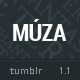 MUZA - Categorized Portfolio Theme for Tumblr - ThemeForest Item for Sale
