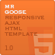 Mr Goose - Responsive AJAX HTML Template - ThemeForest Item for Sale