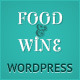 Food &amp; Wine - Responsive Wordpress Theme - ThemeForest Item for Sale
