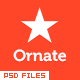 Ornate - Multi Purpose PSD Template - ThemeForest Item for Sale