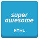 Superawesome - Retina Bootstrap App Landing Page - ThemeForest Item for Sale