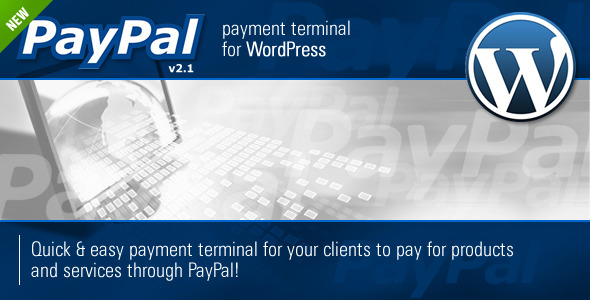 PayPal Payment Terminal Wordpress - CodeCanyon Item for Sale