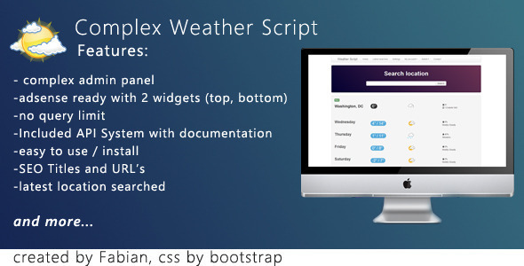 Complex Weather Script