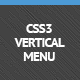 CSS3 Vertical Menu - CodeCanyon Item for Sale