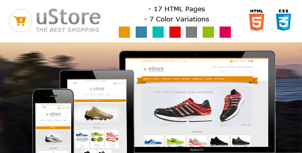 uStore - Responsive eCommerce Html5 Template (Retail)
