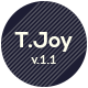 T.Joy - Flat Multipurpose PSD Template - ThemeForest Item for Sale